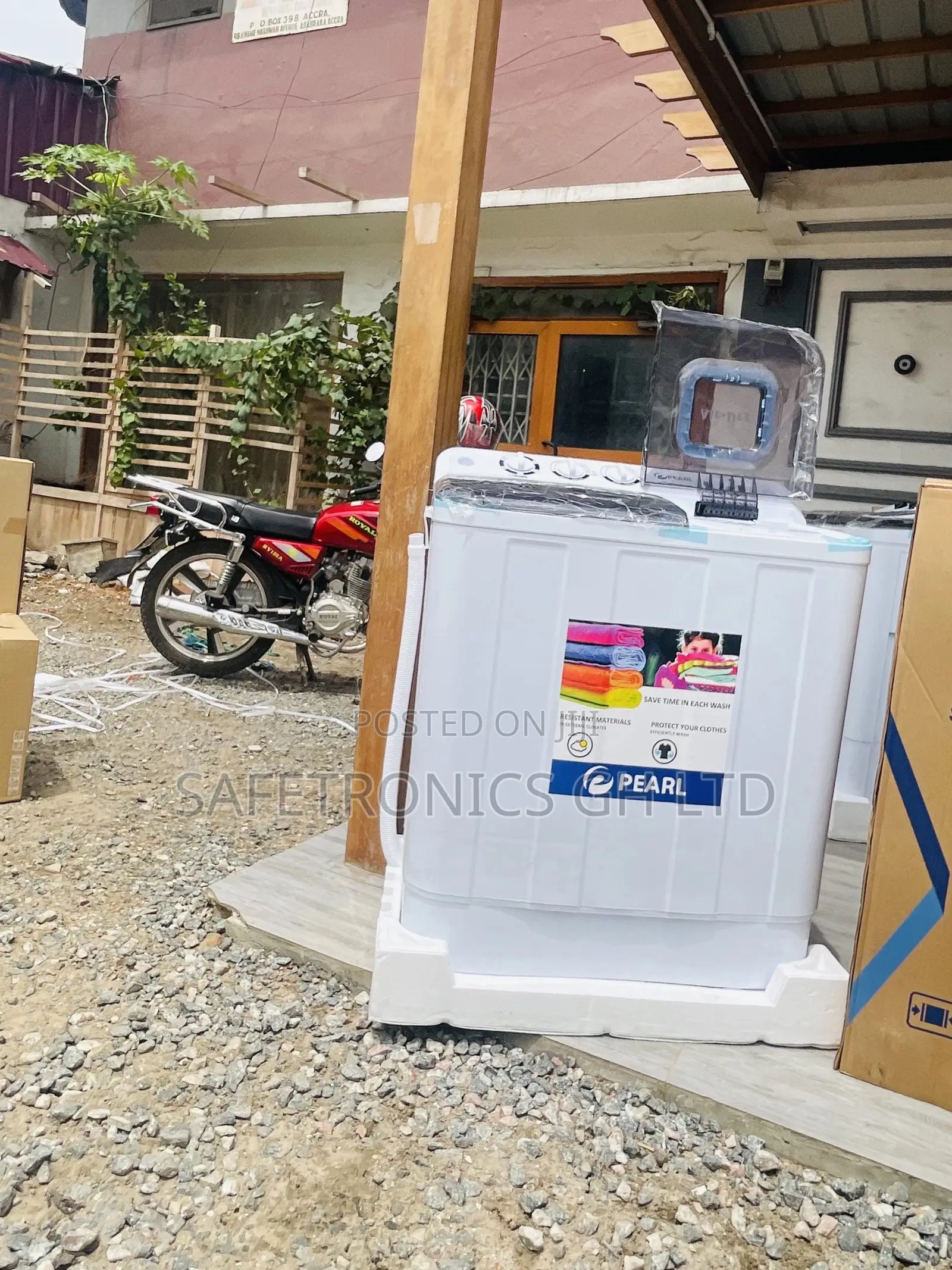 Semiautomatic Topload Pearl 10kg Reliable Washingmachine