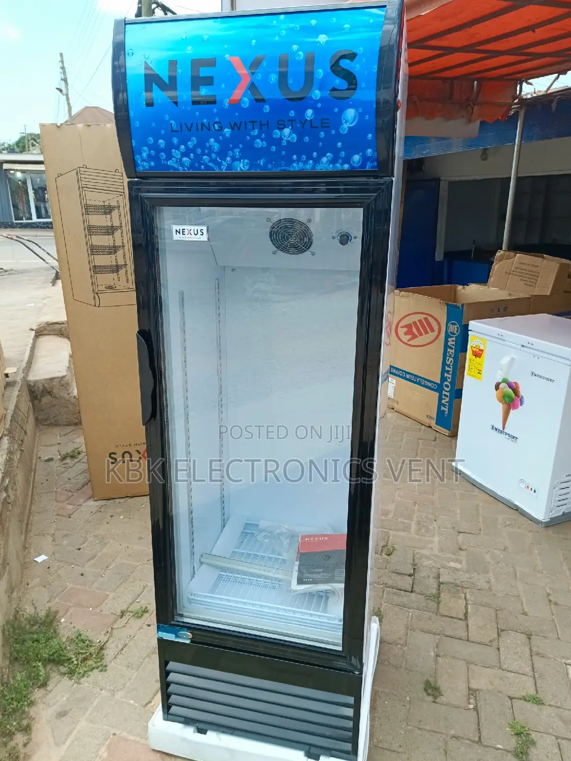 Nexus 250ltr Showcase Refrigerator