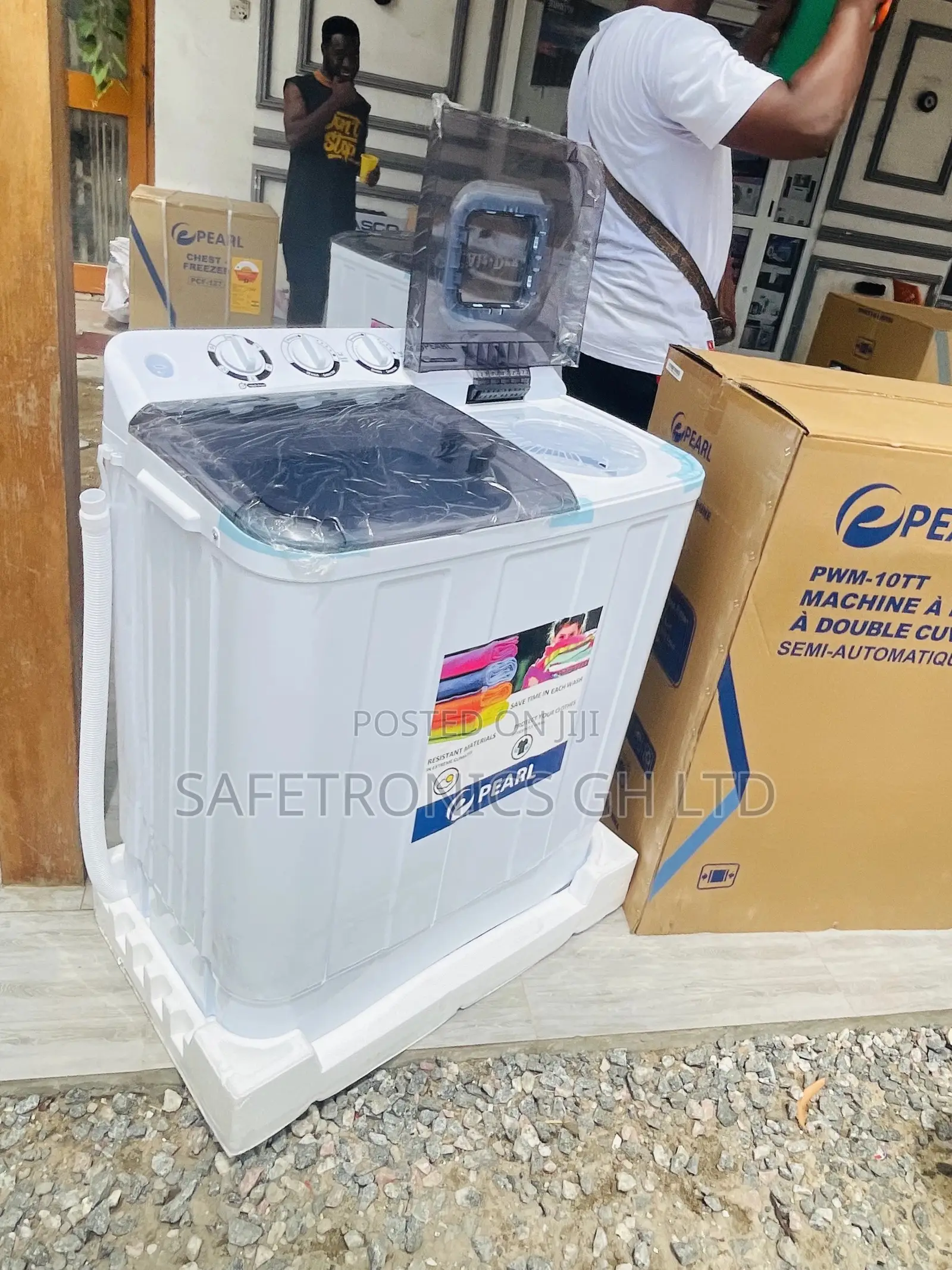 Semiautomatic Pearl Topload Durable 10kg Washingmachine