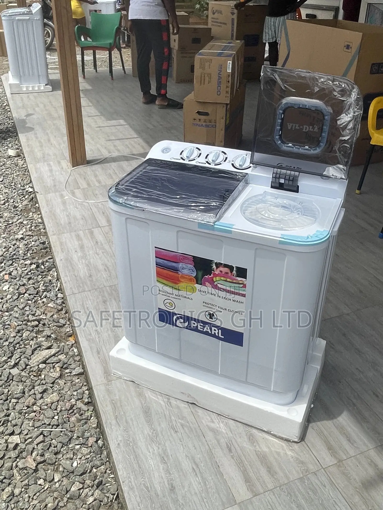 Semiautomatic Pearl Topload 7kg Washingmachine