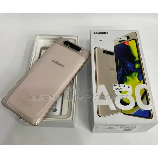 New Samsung Galaxy A80 128 GB Gold