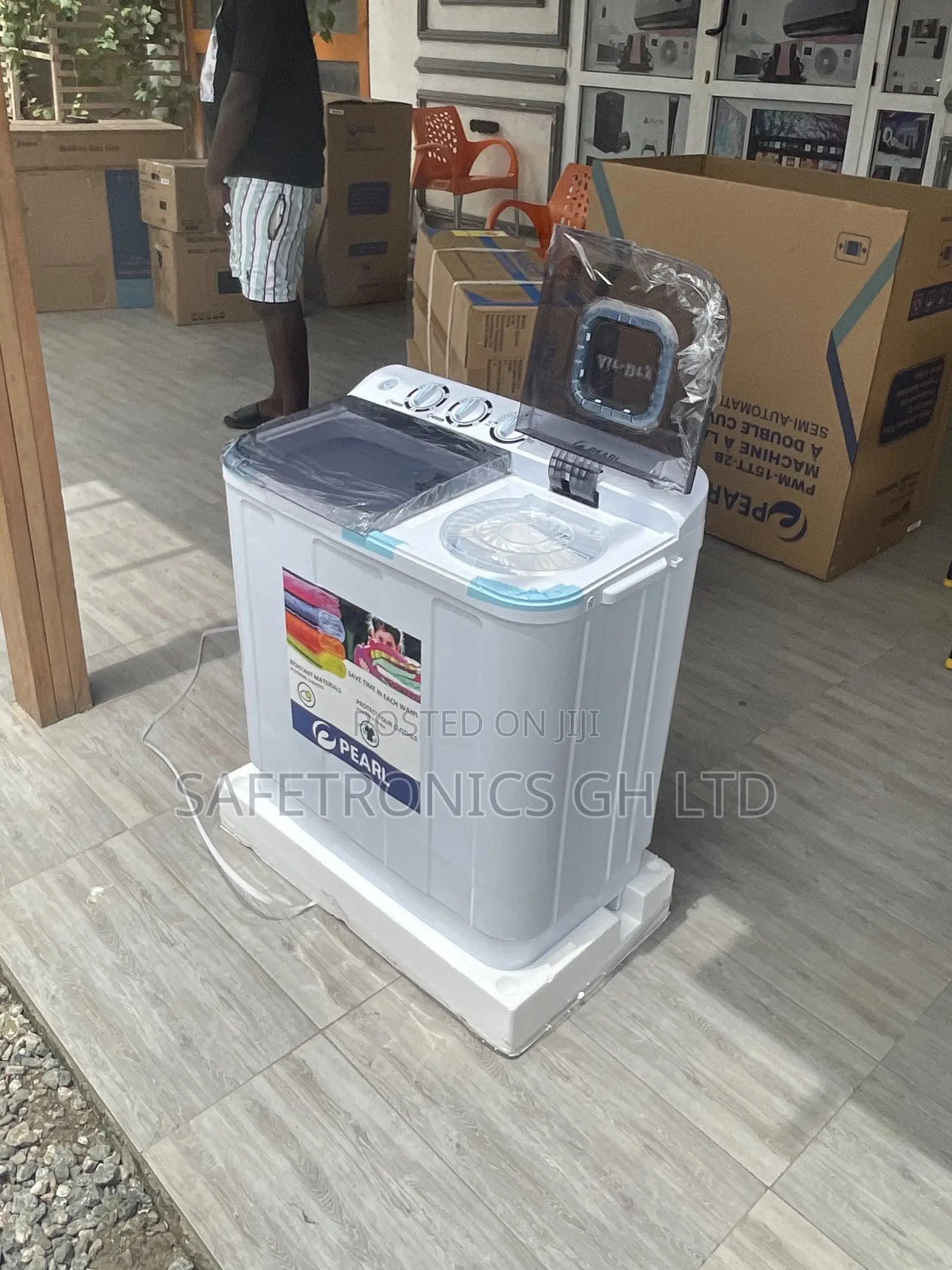 Boxed 7kg Pearl Semiautomatic Washingmachine Topload