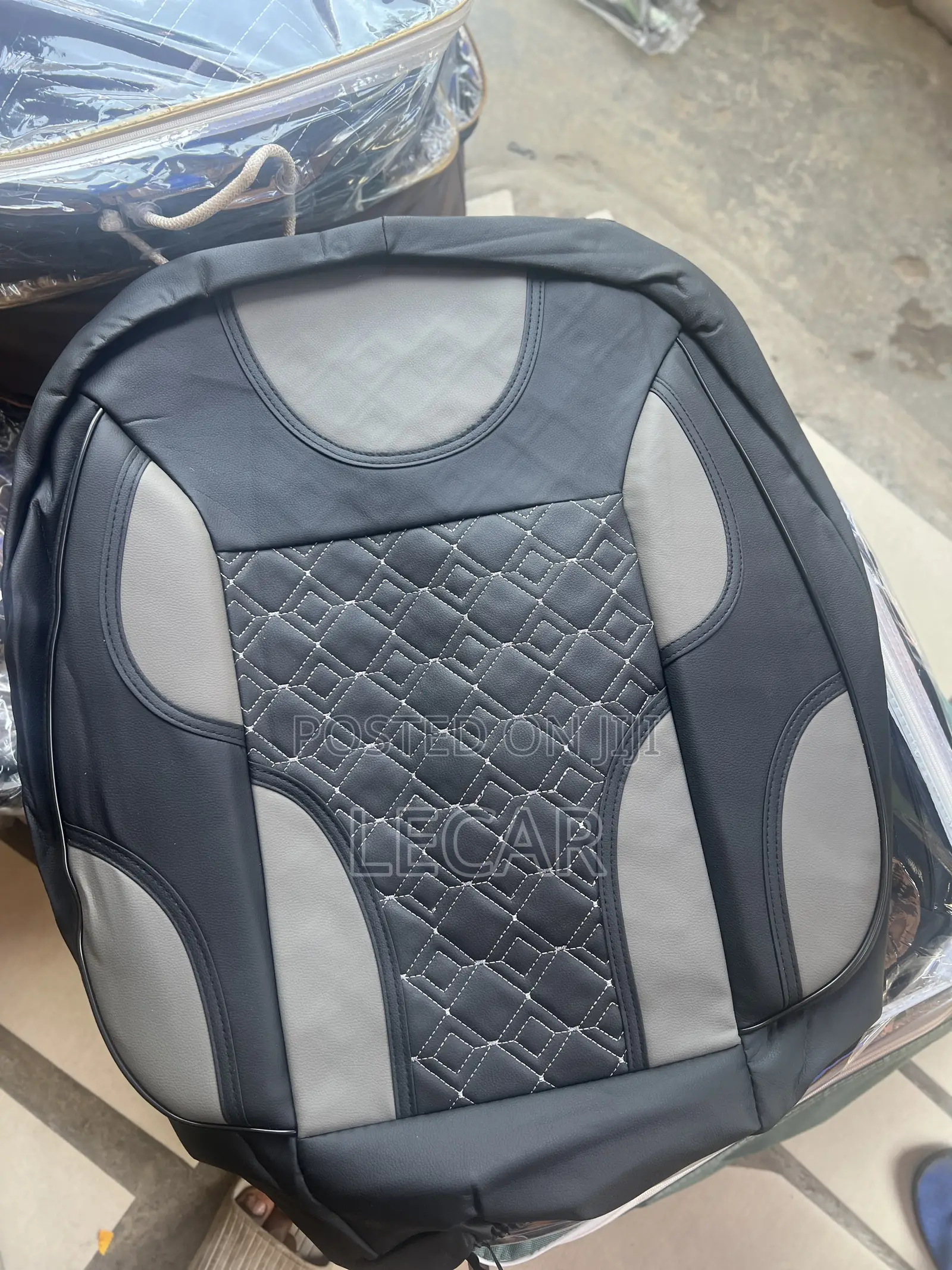 Kb Ash And Black Seat Cover