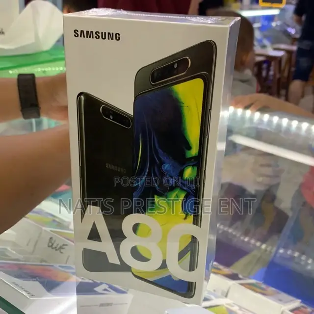 New Samsung Galaxy A80 128 GB Black