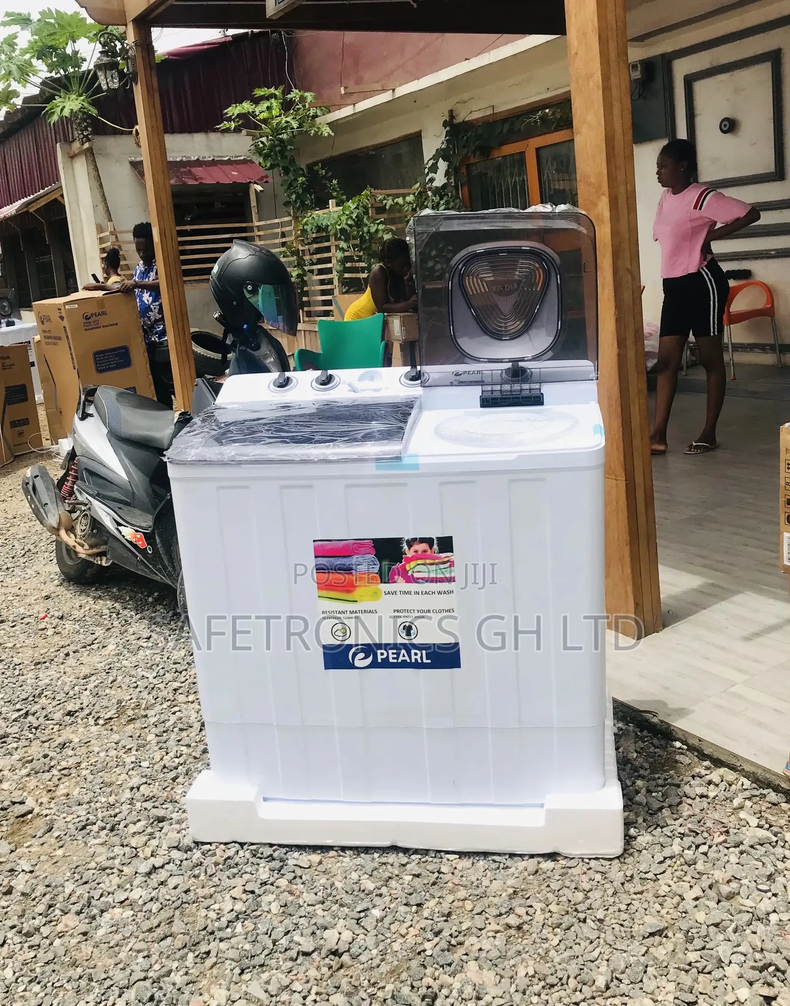 Available Pearl Topload 15kg Semiautomatic Washingmachine