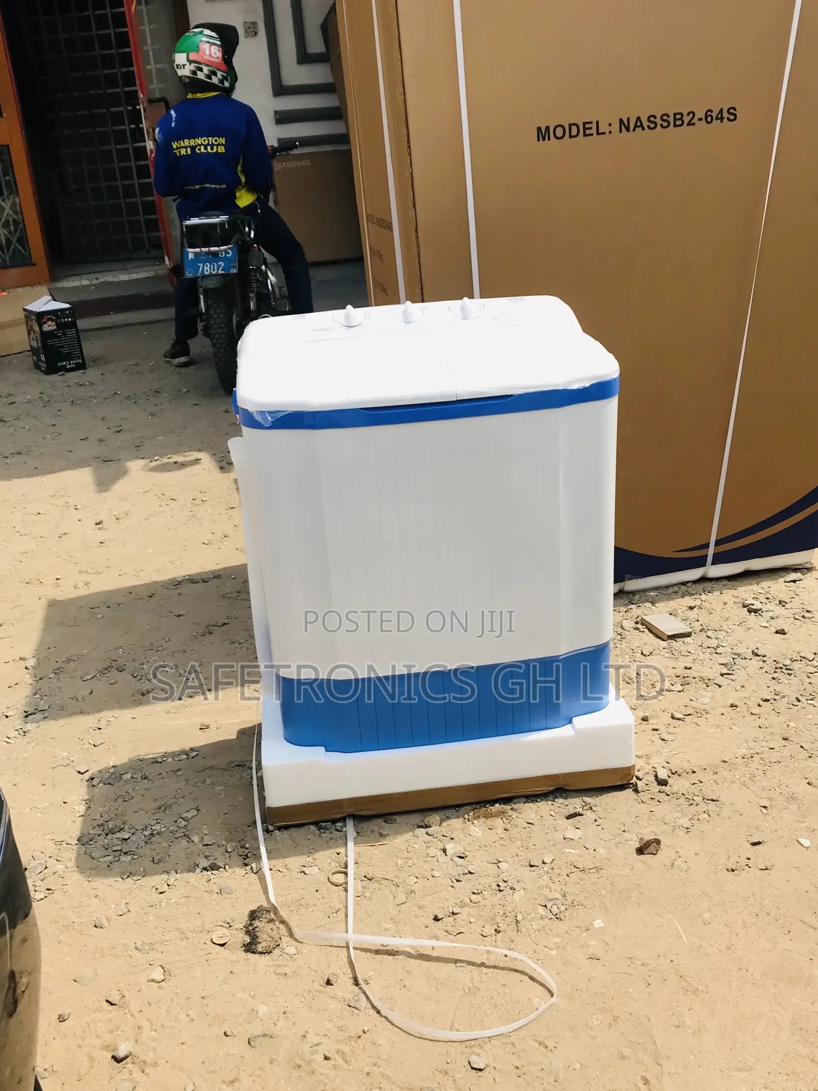 Topload Semiautomatic Nasco 7kg Lasting Washingmachine