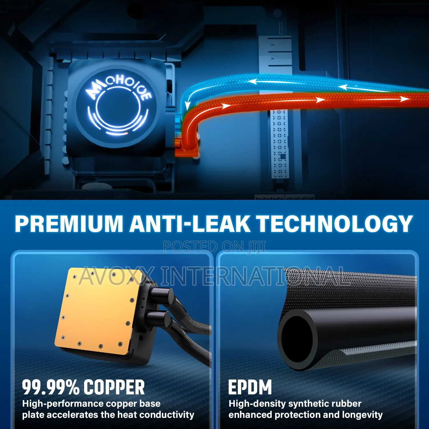 240mm CPU Water Cooler, ARGB CPU Liquid Cooler/Rsl06-240-Arg