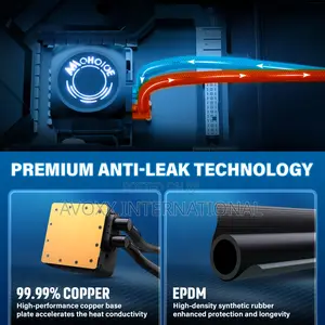 240mm CPU Water Cooler, ARGB CPU Liquid Cooler/Rsl06-240-Arg