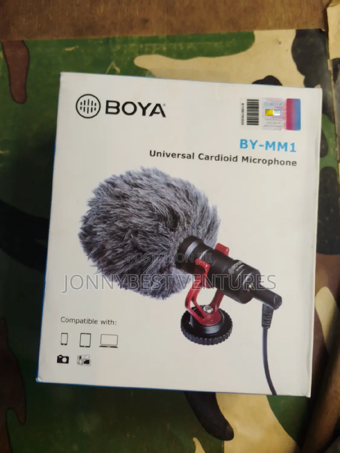 Camera Boya Mic Gun Shape