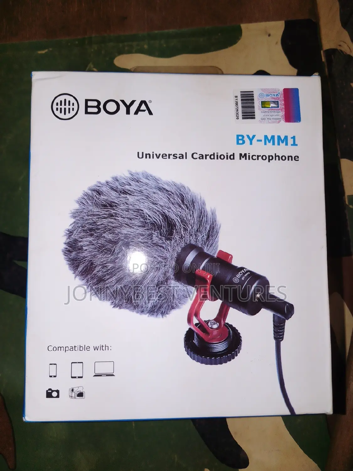 Camera Boya Mic Gun Shape