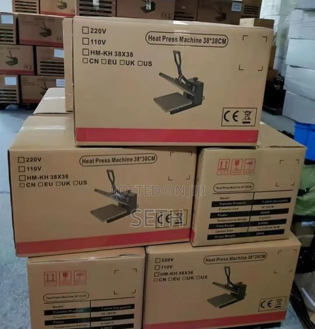 Heat Press Machine A4 A3 38cm X 38cm