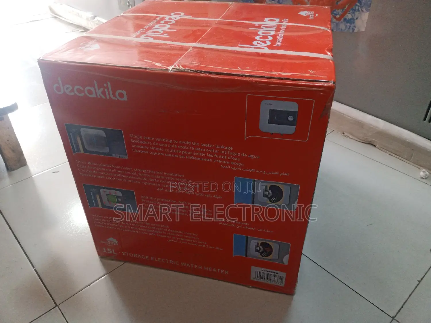 Decakila Storage Electric Water Heater Brand New