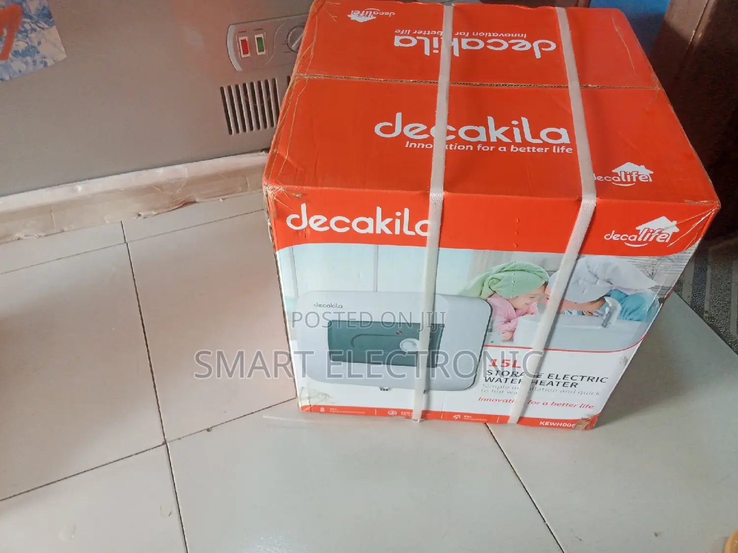 Decakila Storage Electric Water Heater 15L Affordable
