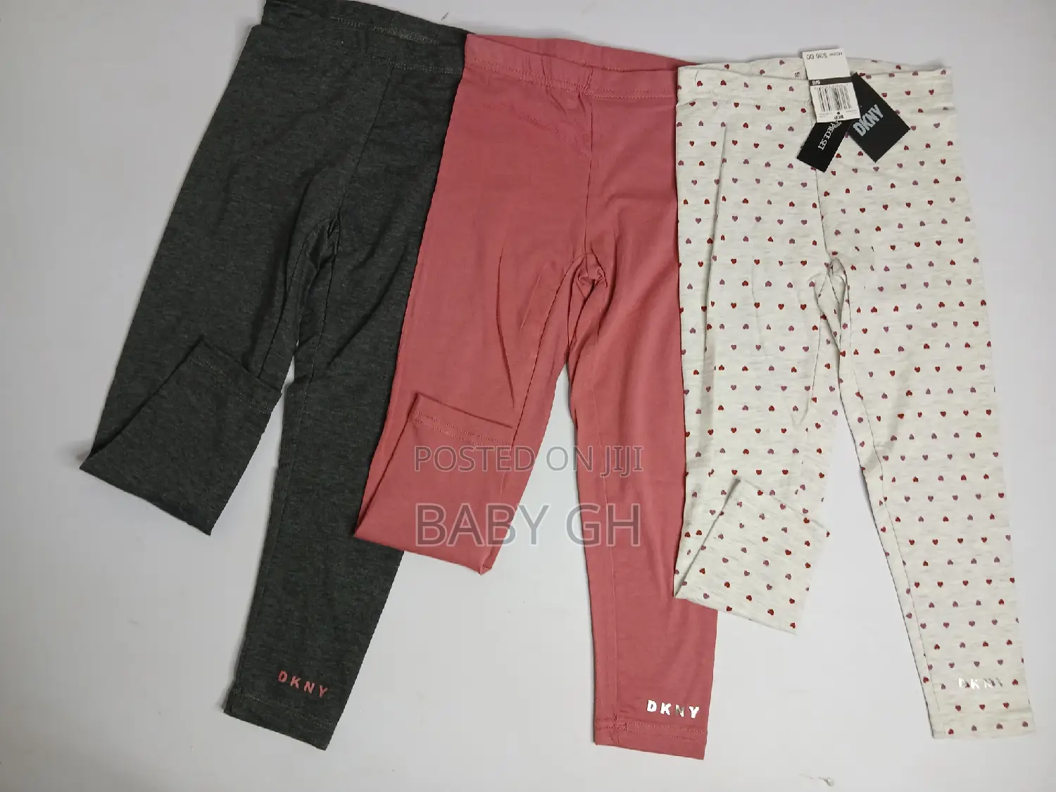 DKNY 3pc Girls Leggings