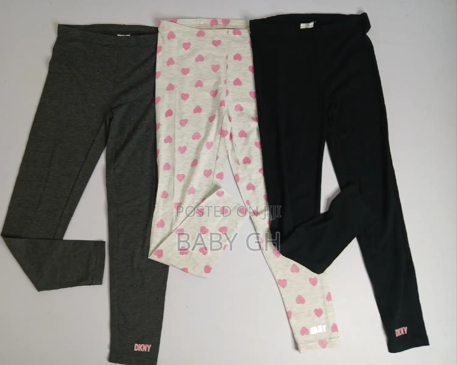 DKNY 3pc Girls Leggings