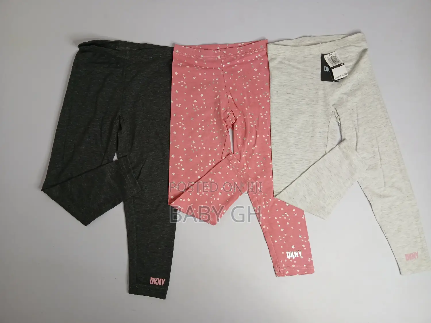 DKNY 3pc Girls Leggings