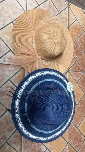 Ladies' Straw Hat or Beach Hat Available. Going for a Cool Price 