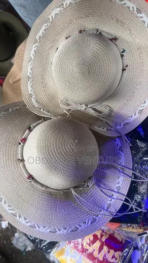 Ladies Straw Hat or Beach Hat Available for All Occasions 024 Uu3 PPK