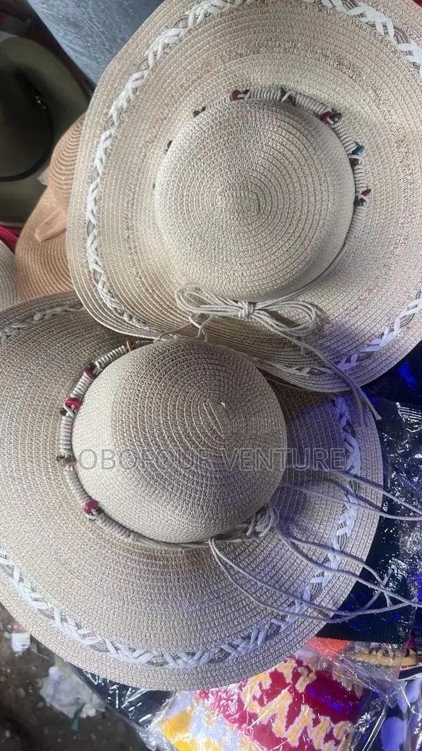 Ladies Straw Hat or Beach Hat Available for All Occasions 024 Uu3 PPK