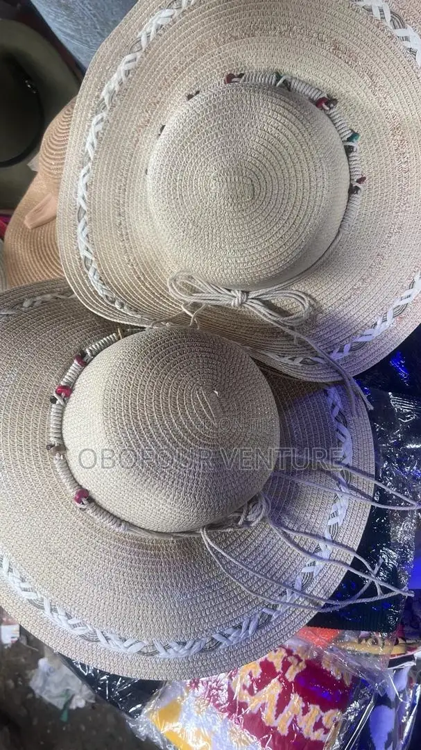 Ladies Straw Hat or Beach Hat Available for All Occasions 024 Uu3 PPK
