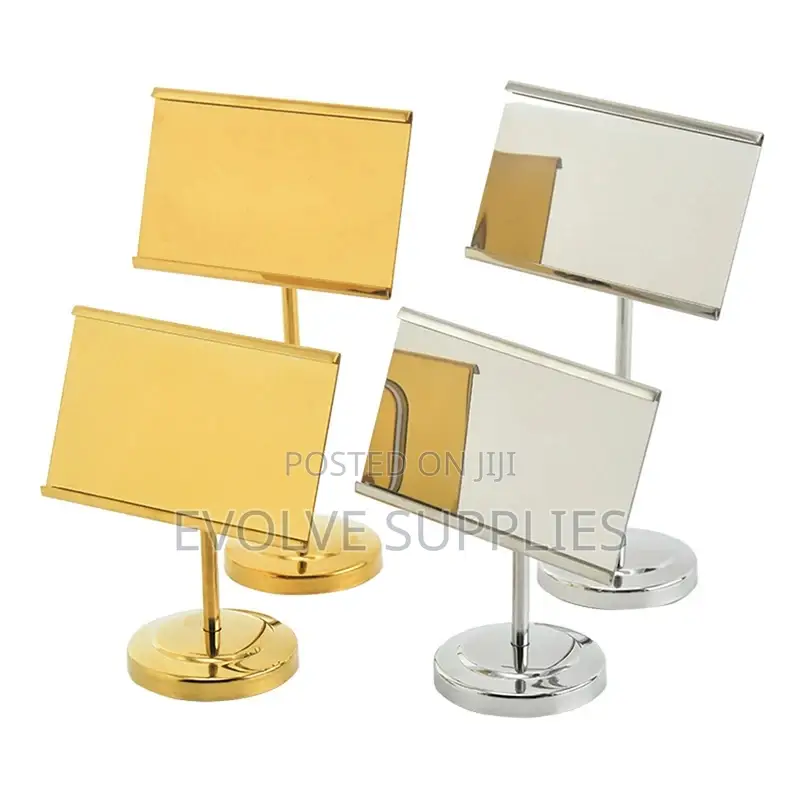 Menu Display Stand