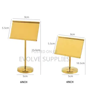 Menu Display Stand