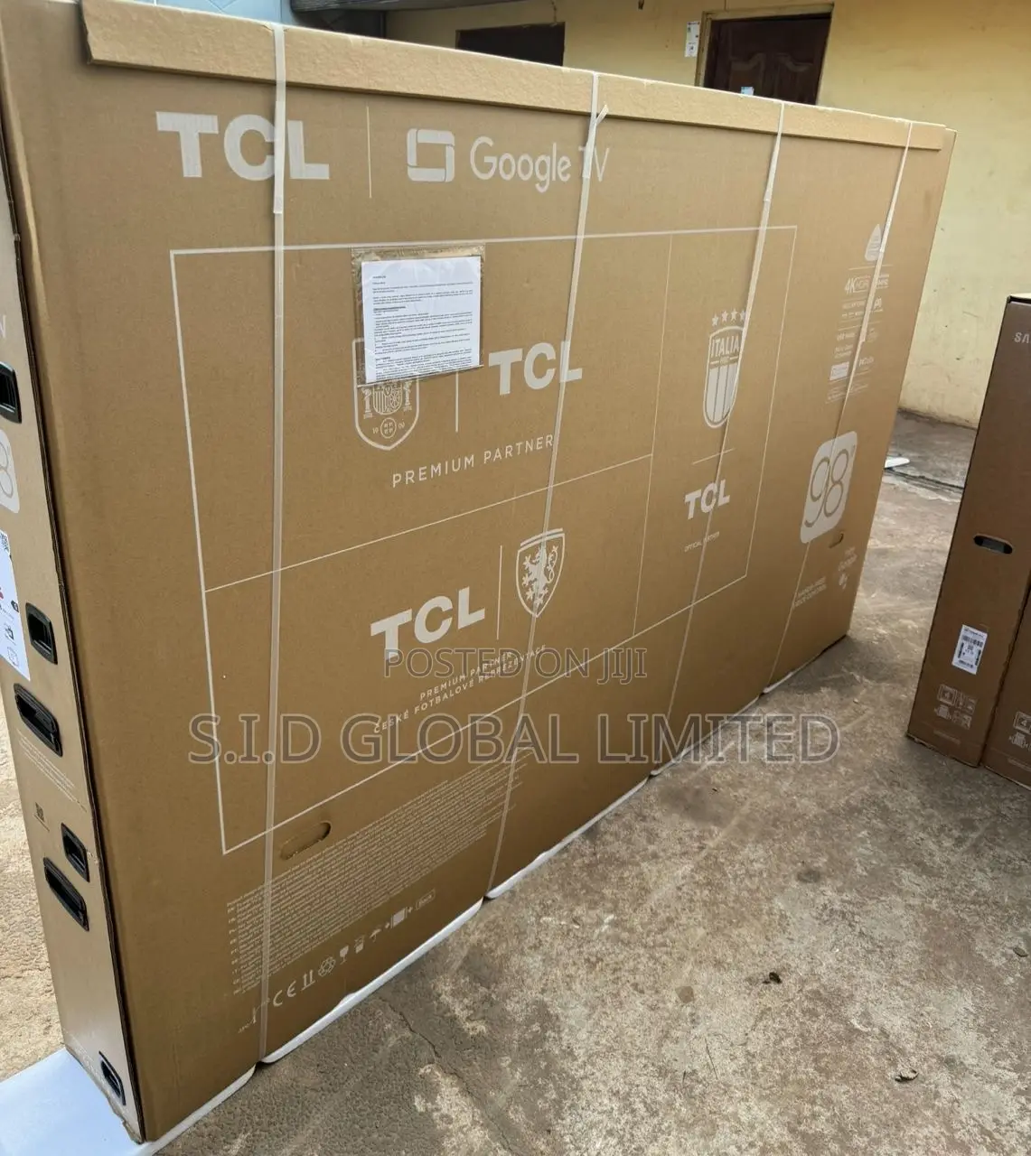 TCL 98” UHD Google TV 98P745 HDR 2.1 Android 144hz Wifi