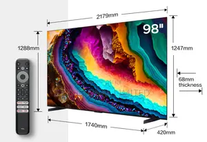 TCL 98” UHD Google TV 98P745 HDR 2.1 Android 144hz Wifi