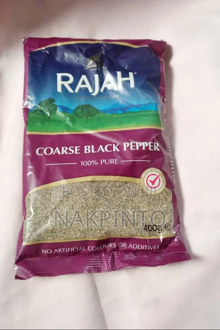 100% Pure Coarse Ground Black Pepper (400g)
