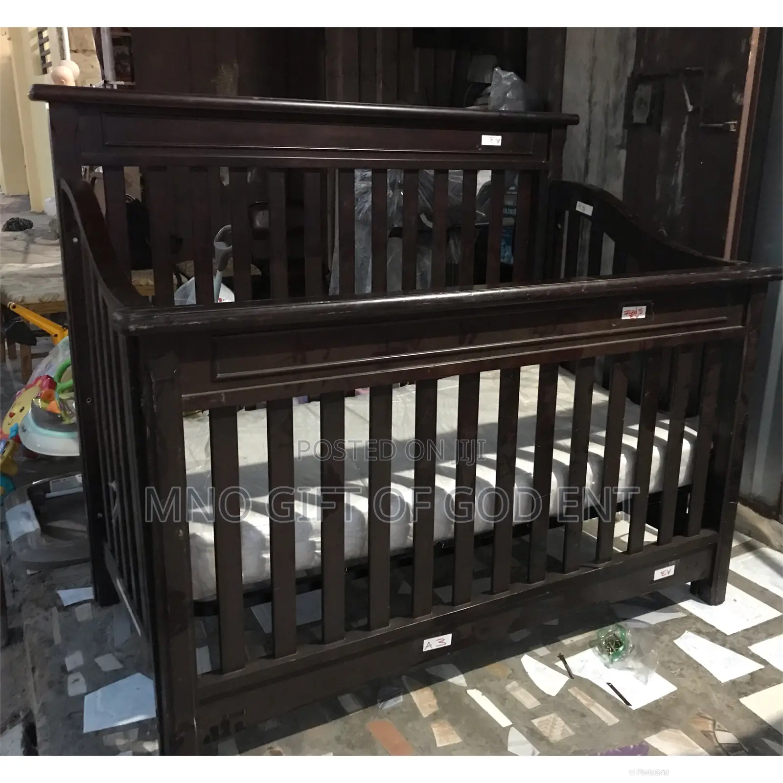 4-in-1 Convertible Crib
