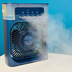 Portable Humidifier Air Cooler Mist Fan Mini Table Fan