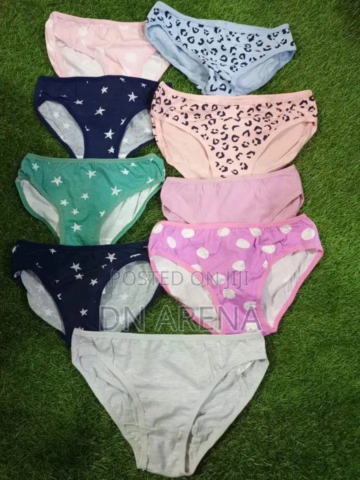 Kids (Girls) Panties 2yrs -14 Yrs Gh99 a Dozen of 12 Pieces