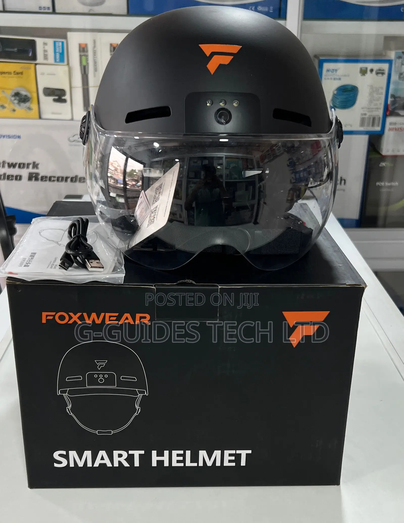 M6 HD Motorcycle Smart Helmet Camera, Helmet With Camera