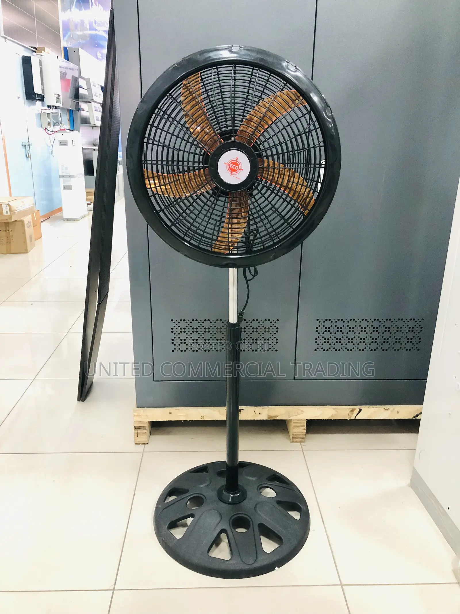 STANDING FAN (Orange Blade) ECO 18”