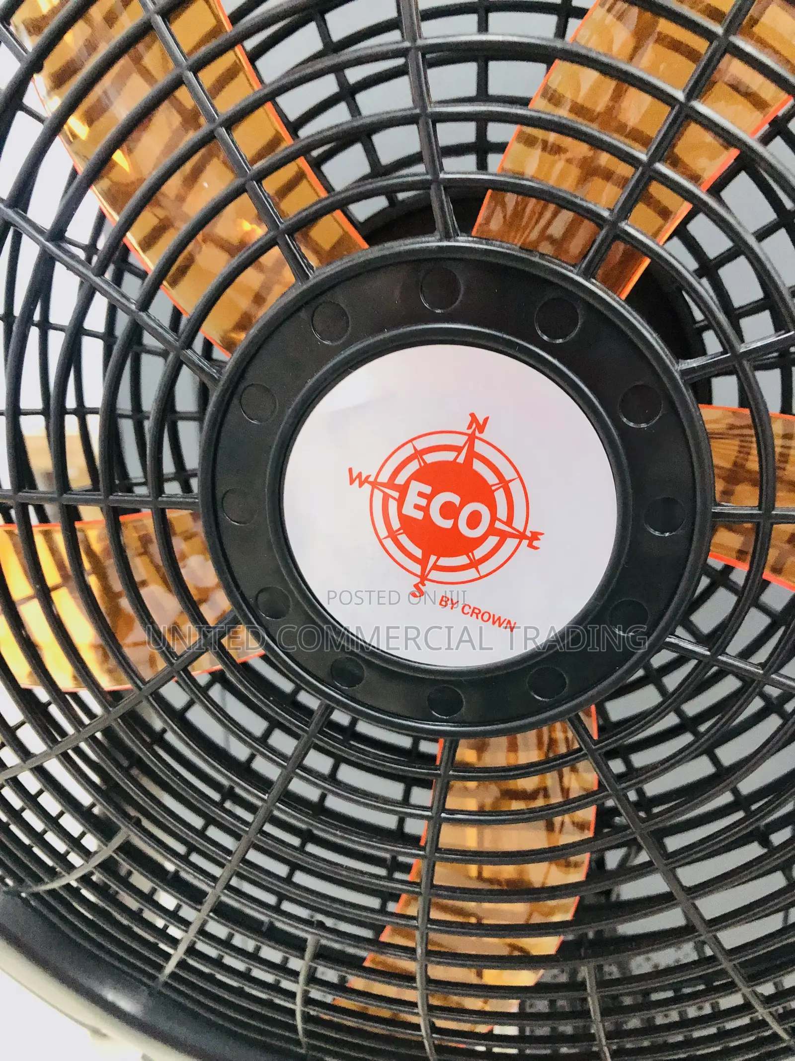 STANDING FAN (Orange Blade) ECO 18”
