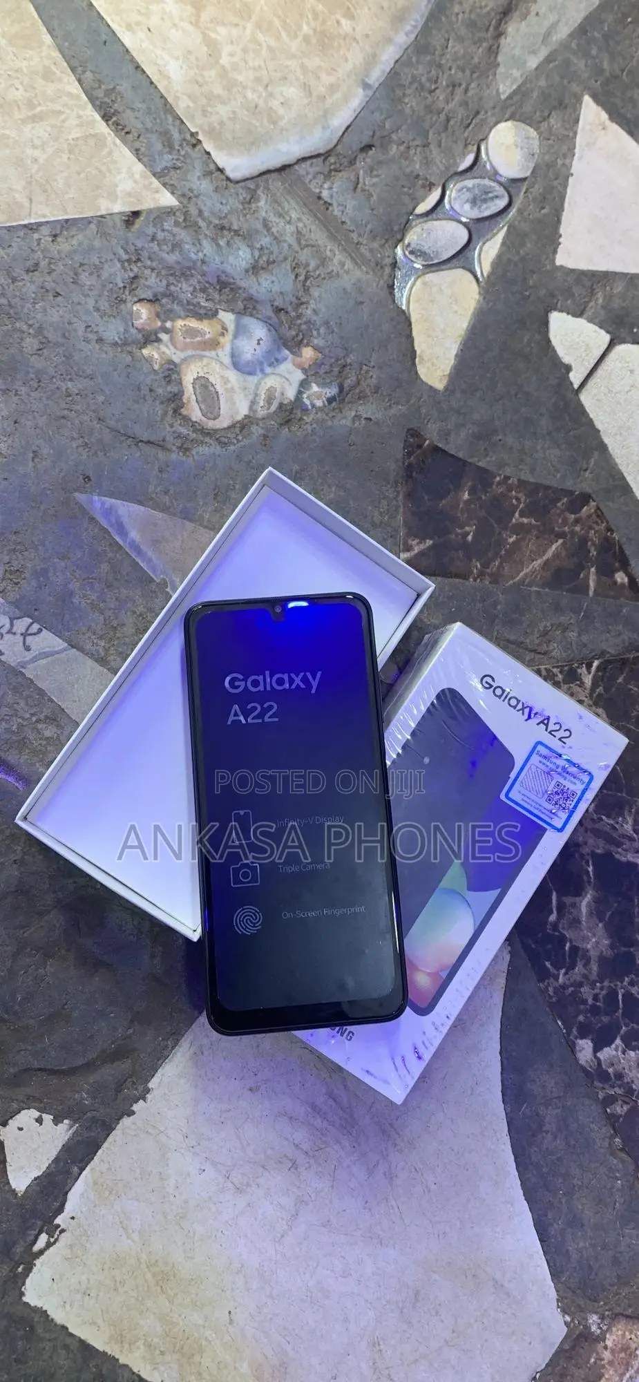 New Samsung Galaxy A22 5G 64 GB Black
