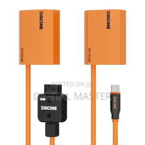 USB-C PD to FZ-100 Dummy Battery Cable(Braided Wire)