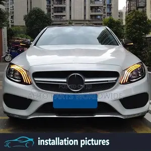 Mercedes Benz W205 C300 Coupe Headlights