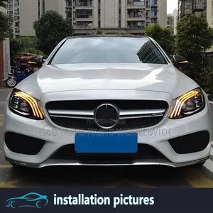 Mercedes Benz W205 C300 Coupe Headlights