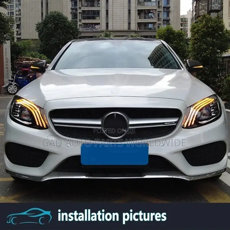 Mercedes Benz W205 C300 Coupe Headlights