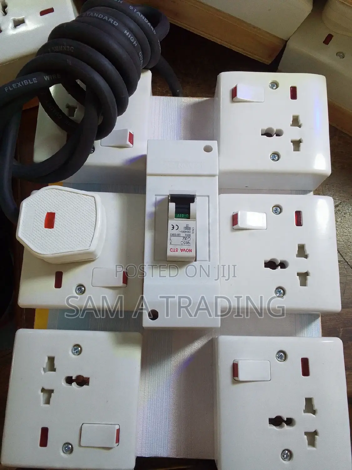 Six in One With Breaker Extension Board