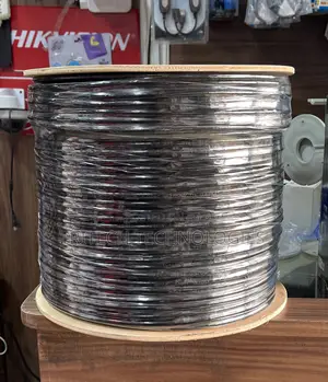Cat6 Network Cable Outdoor SFTP Double Shielded Cable 305m