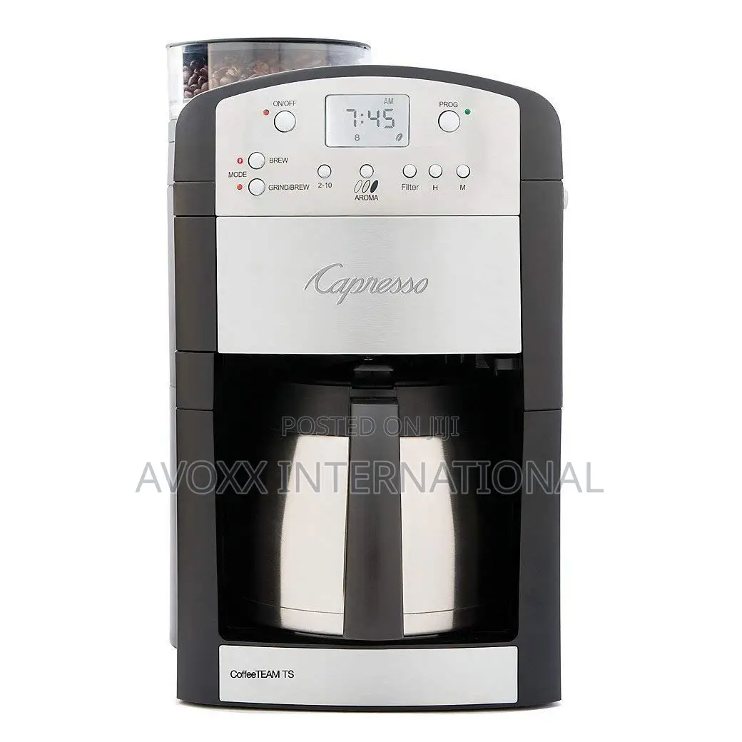Capresso 465 Coffeeteam TS 10-Cup Digital Coffeemaker