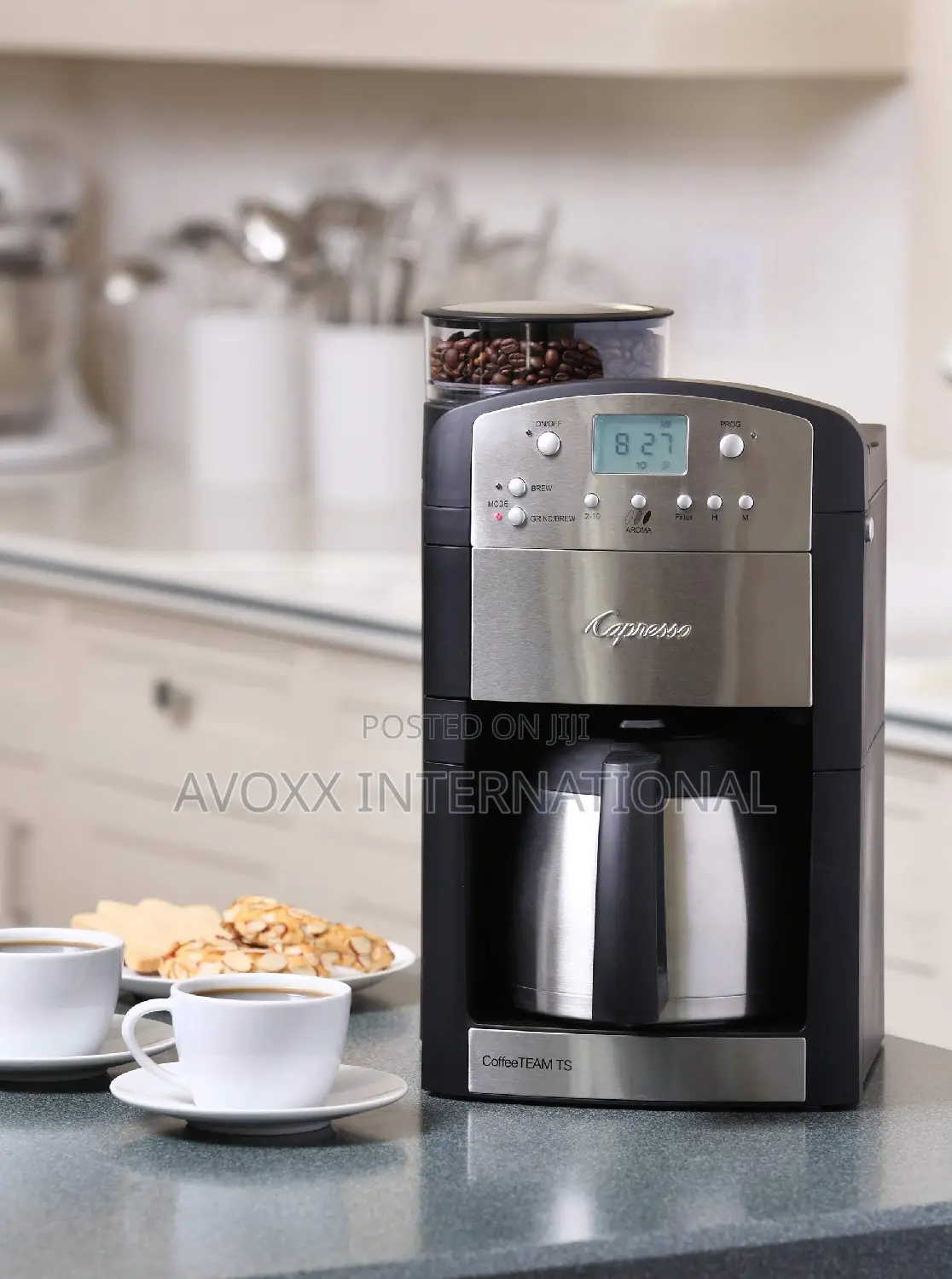 Capresso 465 Coffeeteam TS 10-Cup Digital Coffeemaker
