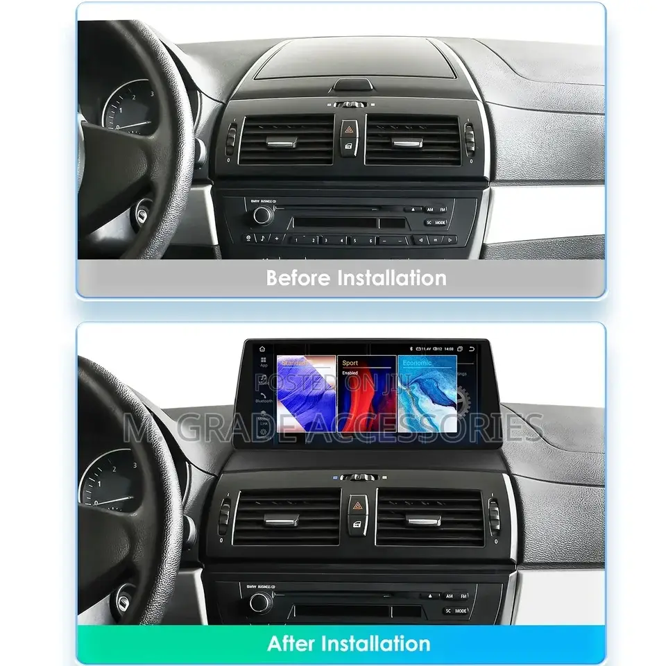 BMW X3 Android Radio Apple Carplay and Android Auto