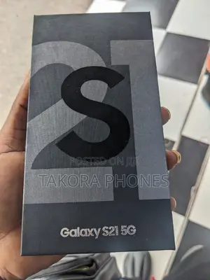 New Samsung Galaxy S21 5G 128 GB Black