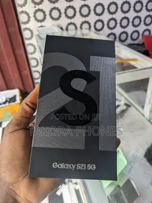 New Samsung Galaxy S21 5G 128 GB Black