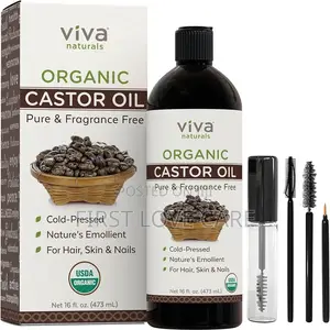 Photo - Viva Cold Pressed Castor Oil 100% Organic