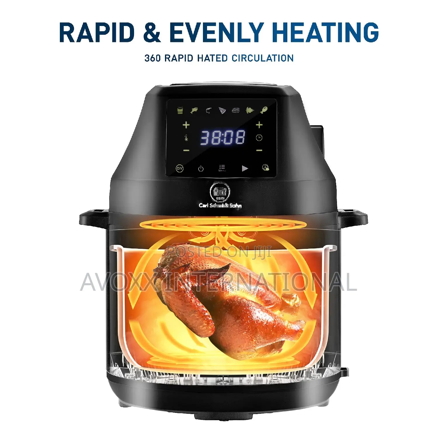 6.5qt Pressure Cooker and Air Fryer Combos, 21-in-1
