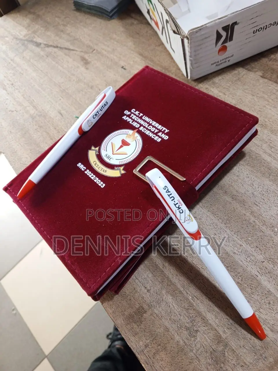 Customized Pu Diaries